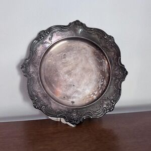 Gorham Chantilly Silver Plated Dish VINTAGE PATINA READ